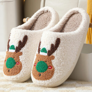 Christmas Magic with Winter Home Slippers