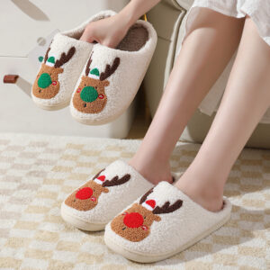 Christmas Magic with Winter Home Slippers